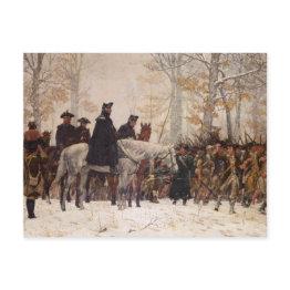 Small March To Valley Forge - William Trego (1883) Postinvitations Front View