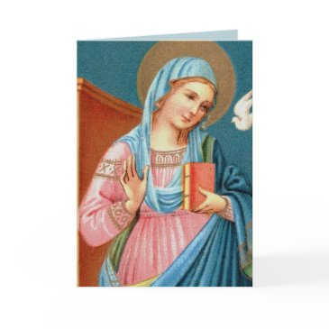 mary, from f. lippi’s annunciation (detail; m 038) invitations