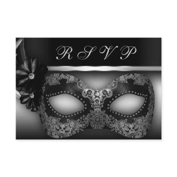 masquerade party rsvp invite