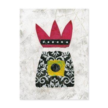 masquerade postinvitations - abstract art