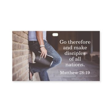 matthew 28:19 go therefore and make disciples business invitations