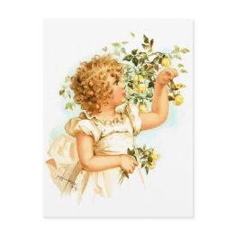 Small Maud Humphrey: English Child Postinvitations Front View