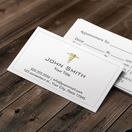 Small Medical Care Appointment Professional Front View