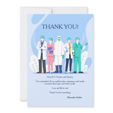 medical staff thank you invitations