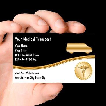 medical transport business invitations