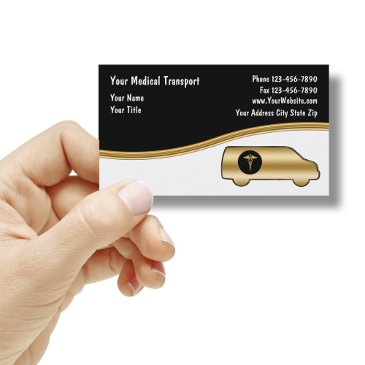 medical transport business invitations