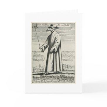 medieval plague doctor invitations