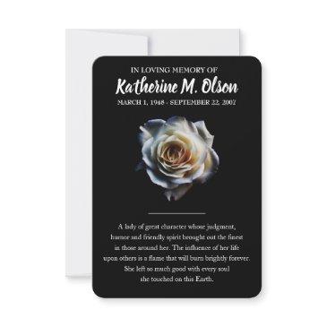 memorial invitations