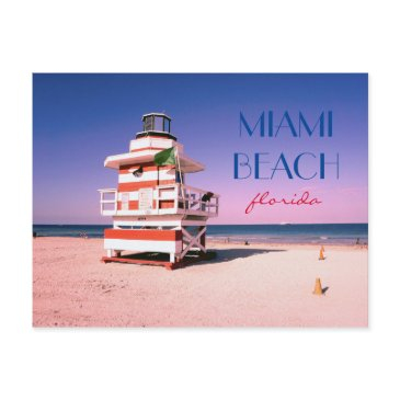 miami beach florida #01 postinvitations