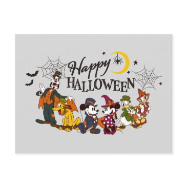 mickey and friends | happy halloween postinvitations