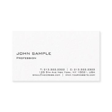 minimalist modern elegant professional white business invitations