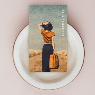 minimalist photography full photo simple business invitations