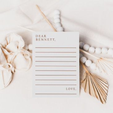 minimalist script time capsule baby shower invitations