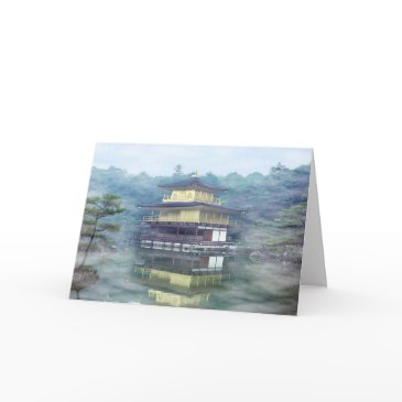 mist on the golden pavilion invitations