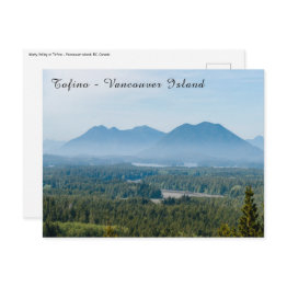Small Misty Valley In Tofino - British Columbia, Canada Postinvitations Front View