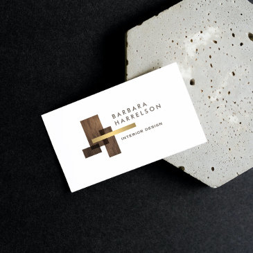 modern architectural interior design logo business invitations