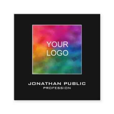 modern business invitations add upload your logo here