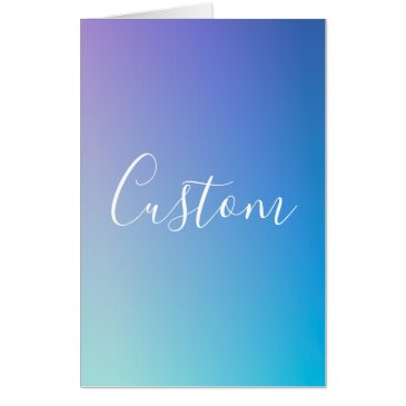 modern editable script writing | colorful ombre invitations