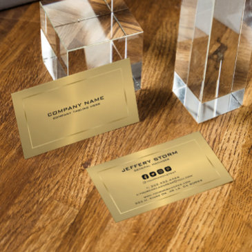 modern metallic gold texture black typography business invitations