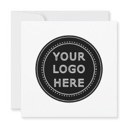 Small Modern, Minimalist, Elegant And Customizable Invitation Front View