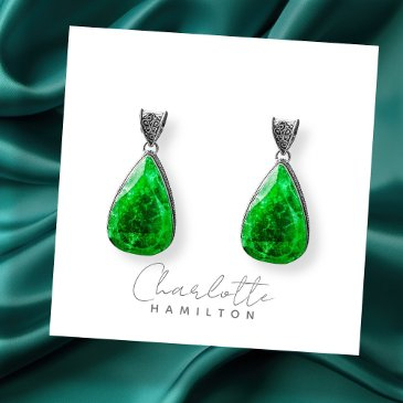 modern personalized name grey tones earring invitations