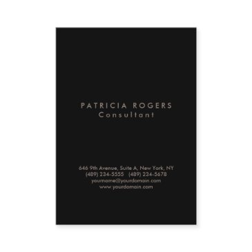 modern professional plain simple minimalist business invitations