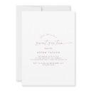 modern rose gold script sweet sixteen birthday invitation
