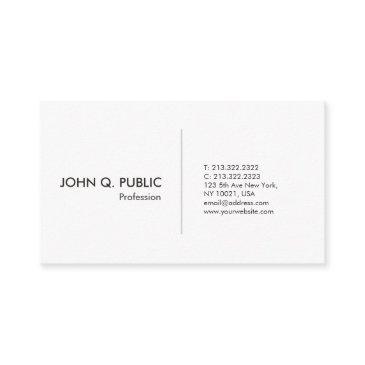 modern white professional simple elegant business invitations