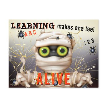monster literacy kids educational postinvitations