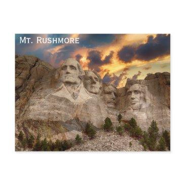mount rushmore south dakota travel photo postinvitations