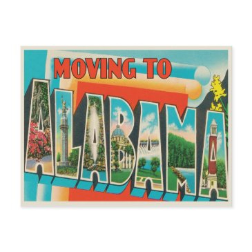 moving to alabama vintage change of address announcement postinvitations