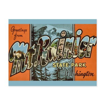 mt ranier washington postinvitations