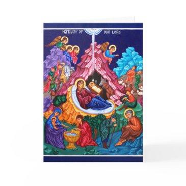 nativity of jesus holyday invitations