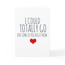 Small Naughty Birthday Invitations For Boyfriend Husband Front View