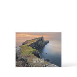 Small Neist Point, Isle Of Skye, Scotland Postinvitations Front View