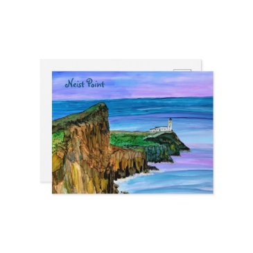 neist point lighthouse skye postinvitations