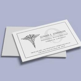 Small Nephrologist | Minimal Kidney Symbol Business Invitations Front View