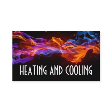 new heating & ac invitations | qr code