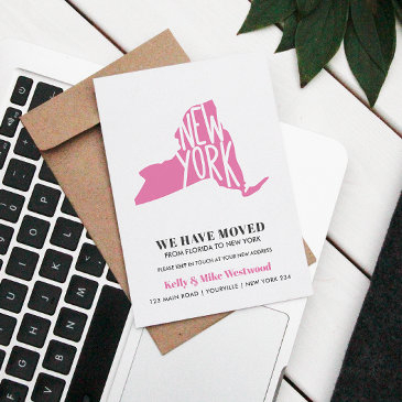 new york we've moved new address new home postinvitations