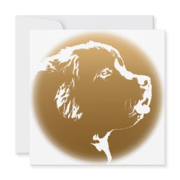 newfoundland invitations personalized dog invitations