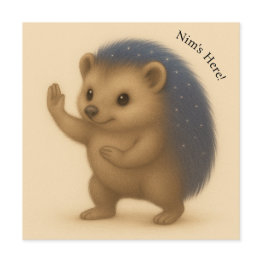 Small Nim Does Tai Chi Customizable Comfort Series Invitations Front View