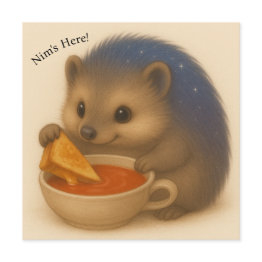 Small Nim Nibbles Customizable Comfort Series Invitations Front View