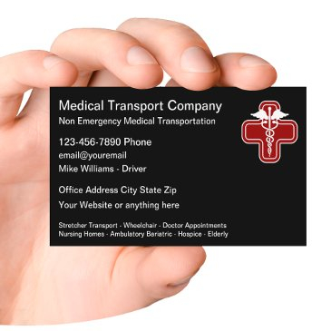 non emergency medical transportation business invitations