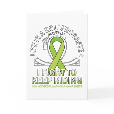 non hodgkin lymphoma cancer awareness lime ribbon invitations