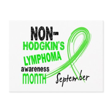 non-hodgkin's lymphoma awareness month postinvitations