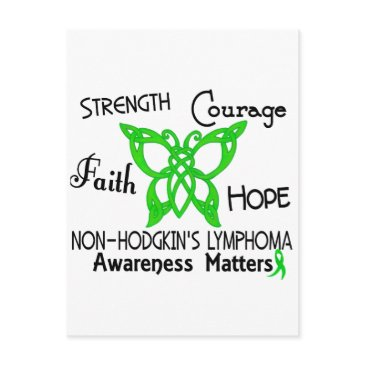 non-hodgkins lymphoma celtic butterfly 3 postinvitations