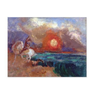 odilon redon saint george and the dragon postinvitations