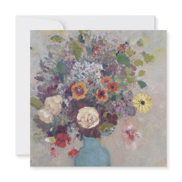 odilon redon - vase of flowers invitation