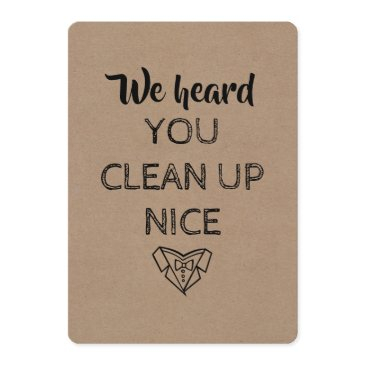 officiant | original and funny proposal invitation