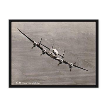 old postinvitations - klm super constellation